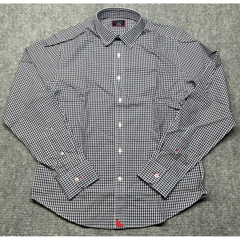 UNTUCKit Agnello WF Shirt Mens S Multicolor Plaid Long Sleeve Button Up New